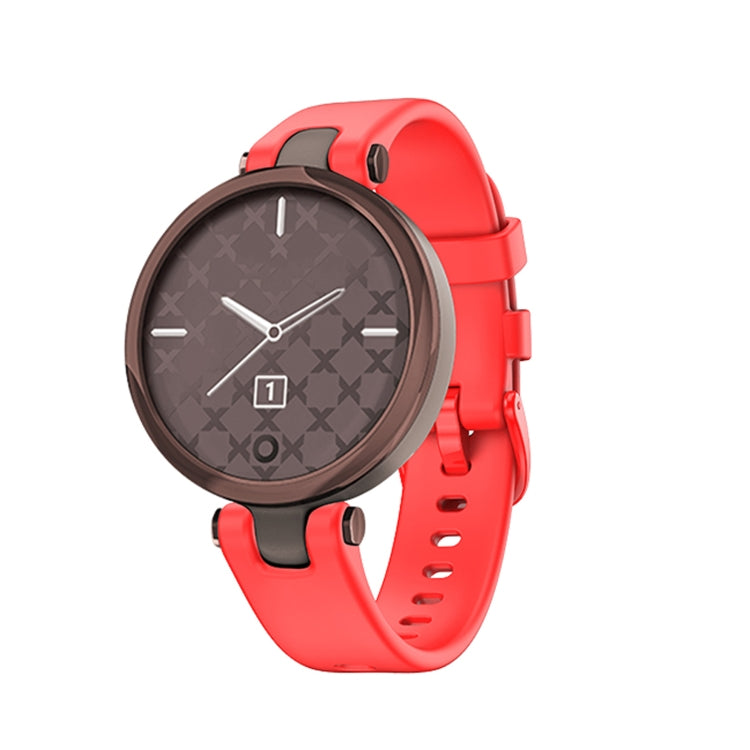 For Garmin Lily Silicone Watch Band(Red) - Watch Bands by buy2fix | Online Shopping UK | buy2fix