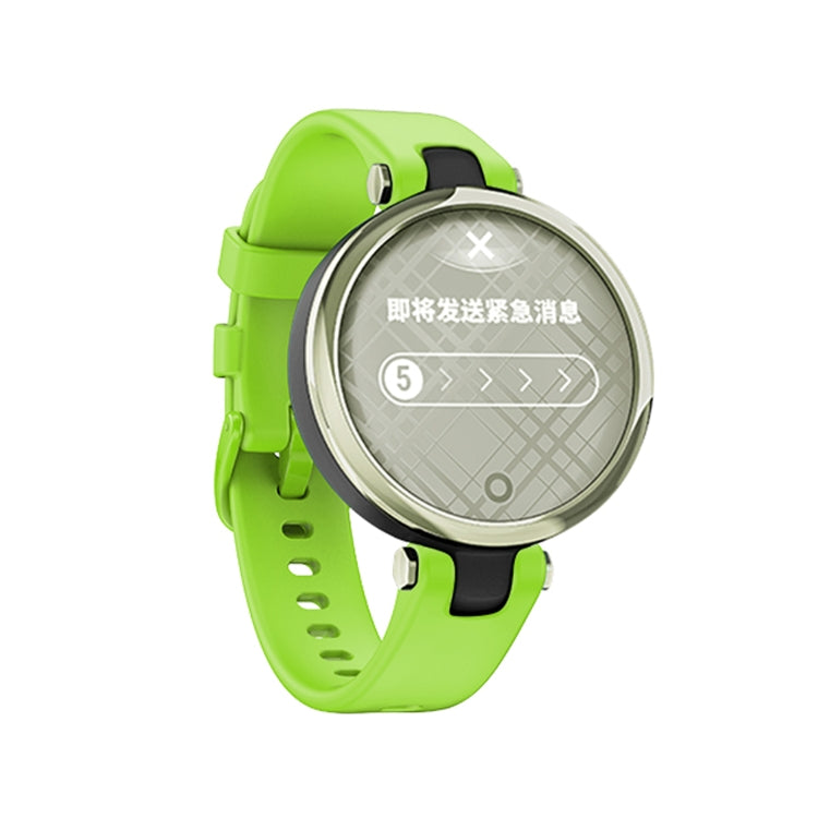 For Garmin Lily Silicone Watch Band(Lime Green) - Watch Bands by buy2fix | Online Shopping UK | buy2fix