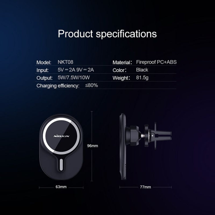 NILLKIN MagRoad Magnetic Car Holder with Wireless Charging by NILLKIN