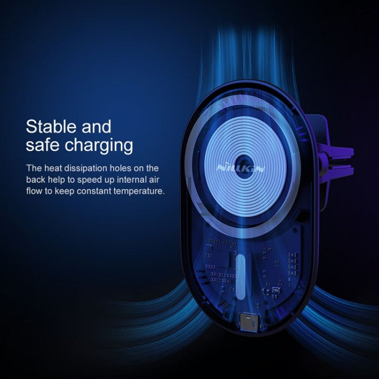 NILLKIN MagRoad Magnetic Car Holder with Wireless Charging by NILLKIN