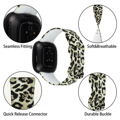 For Fitbit Versa 3 Printing Watch Band, Size:L(C) - Watch Bands by buy2fix | Online Shopping UK | buy2fix