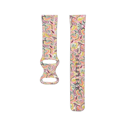 For Fitbit Versa 3 Printing Watch Band, Size:L(L) - Watch Bands by buy2fix | Online Shopping UK | buy2fix