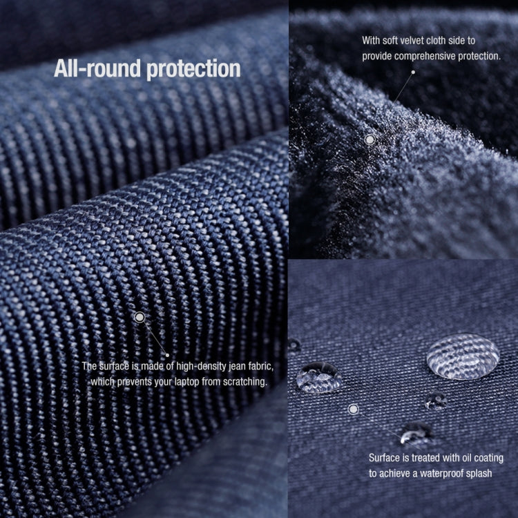 NILLKIN Commuter Multifunctional Laptop Sleeve For 16.0 inch and Below(Blue) by NILLKIN