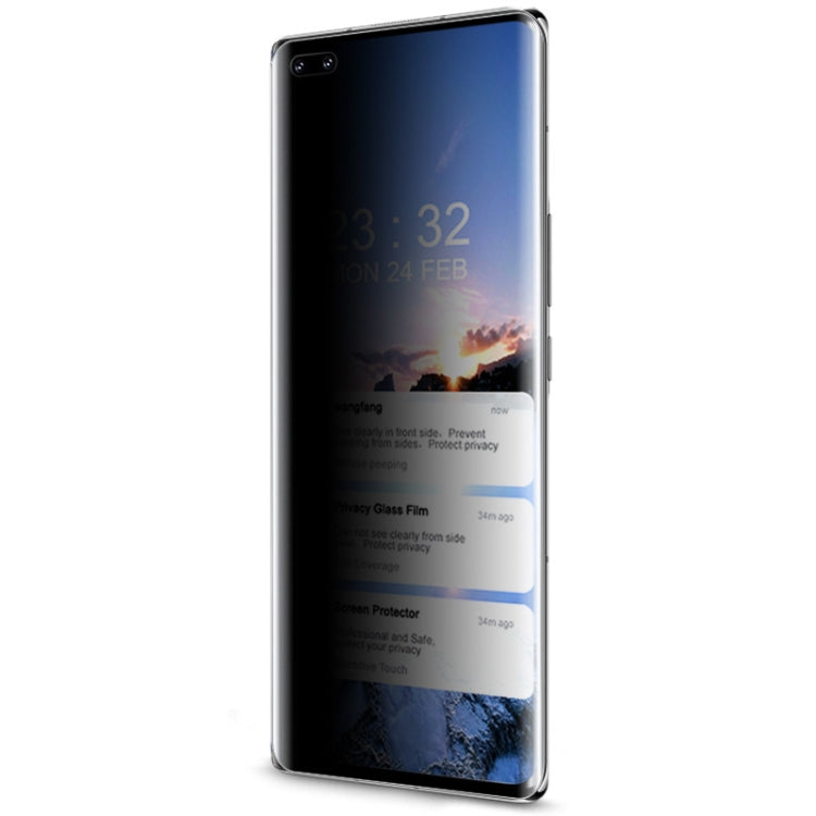 For Huawei nova 8 Pro 5G IMAK 3D Curved Privacy Anti-glare Tempered Glass Film - Huawei Tempered Glass by imak | Online Shopping UK | buy2fix