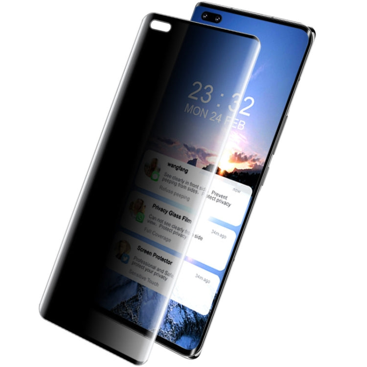 For Huawei nova 8 Pro 5G IMAK 3D Curved Privacy Anti-glare Tempered Glass Film - Huawei Tempered Glass by imak | Online Shopping UK | buy2fix