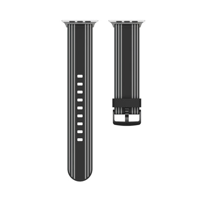 Silicone Replaceable Watch Band For Apple Watch Ultra 49mm&Watch Ultra 2 49mm / Series 9&8&7 45mm / SE 3&SE 2&6&SE&5&4 44mm / 3&2&1 42mm(2) by buy2fix