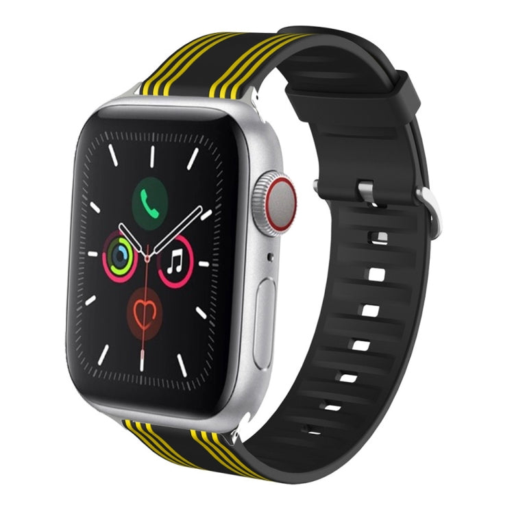 Silicone Replaceable Watch Band For Apple Watch Ultra 49mm&Watch Ultra 2 49mm / Series 9&8&7 45mm / SE 3&SE 2&6&SE&5&4 44mm / 3&2&1 42mm(3) by buy2fix