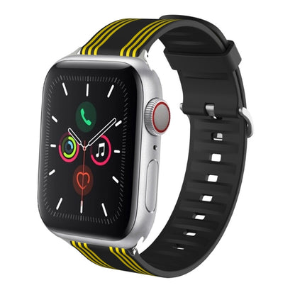 Silicone Replaceable Watch Band For Apple Watch Ultra 49mm&Watch Ultra 2 49mm / Series 9&8&7 45mm / SE 3&SE 2&6&SE&5&4 44mm / 3&2&1 42mm(3) by buy2fix