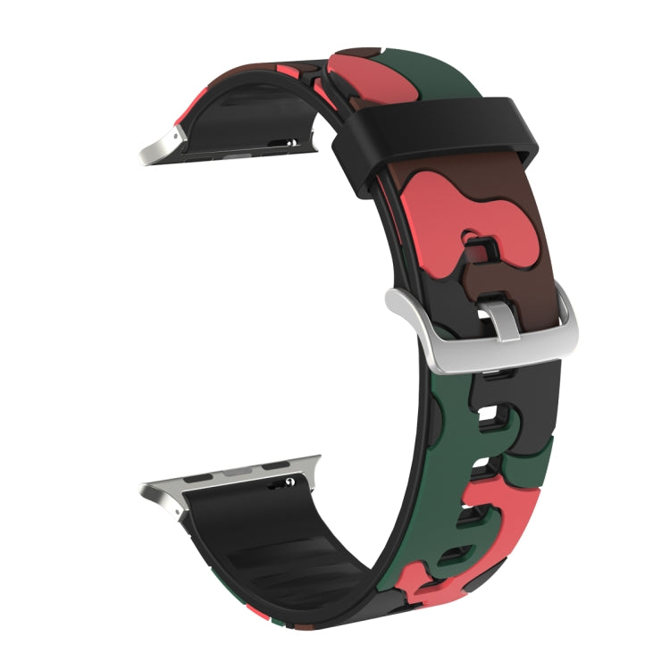 Silicone Replaceable Watch Band For Apple Watch Series 7 45mm / 6 & SE & 5 & 4 44mm / 3 & 2 & 1 42mm(6) by buy2fix