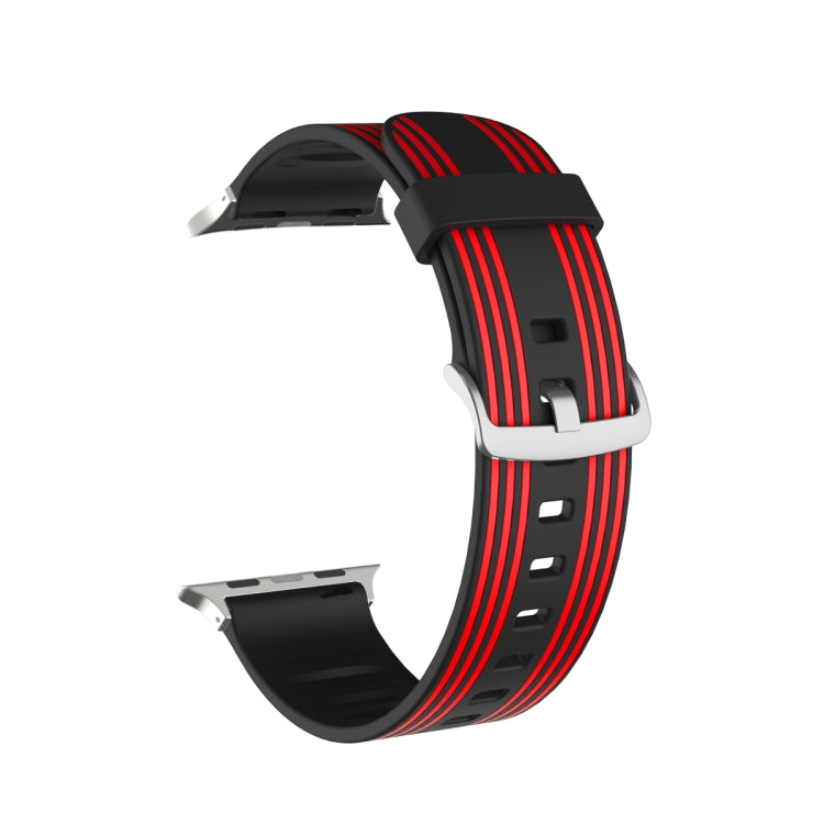 Silicone Replaceable Watch Band For Apple Watch Series 9&8&7 41mm / SE 3&SE 2&6&SE&5&4 40mm / 3&2&1 38mm(5) by buy2fix