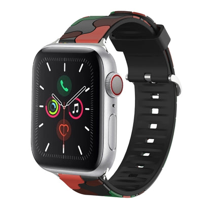 Silicone Replaceable Watch Band For Apple Watch Series 7 41mm / 6 & SE & 5 & 4 40mm / 3 & 2 & 1 38mm(6) by buy2fix