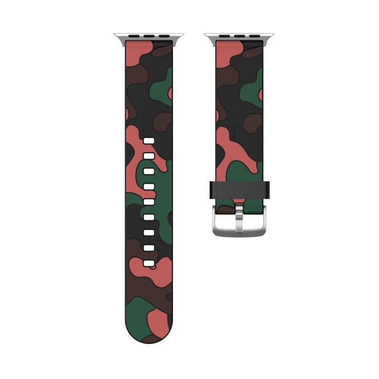 Silicone Replaceable Watch Band For Apple Watch Series 7 41mm / 6 & SE & 5 & 4 40mm / 3 & 2 & 1 38mm(6) by buy2fix