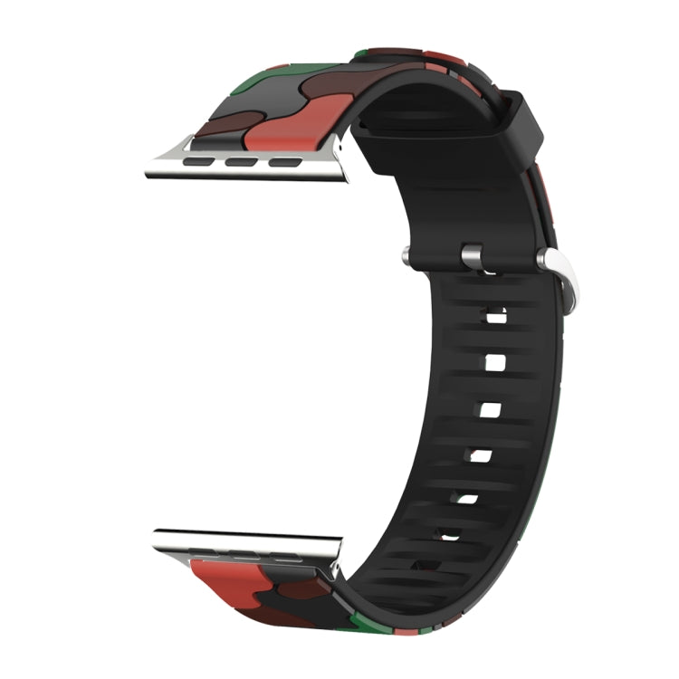 Silicone Replaceable Watch Band For Apple Watch Series 7 41mm / 6 & SE & 5 & 4 40mm / 3 & 2 & 1 38mm(6) by buy2fix