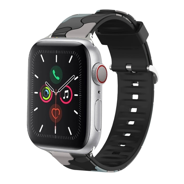 Silicone Replaceable Watch Band For Apple Watch Series 9&8&7 41mm / SE 3&SE 2&6&SE&5&4 40mm / 3&2&1 38mm(7) by buy2fix