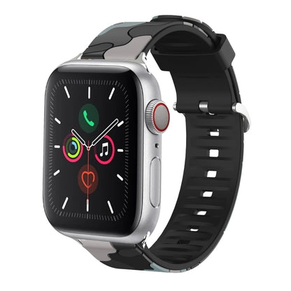 Silicone Replaceable Watch Band For Apple Watch Series 9&8&7 41mm / SE 3&SE 2&6&SE&5&4 40mm / 3&2&1 38mm(7) by buy2fix