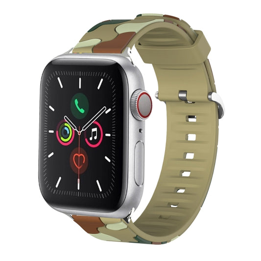 Silicone Replaceable Watch Band For Apple Watch Series 9&8&7 41mm / SE 3&SE 2&6&SE&5&4 40mm / 3&2&1 38mm(8) by buy2fix