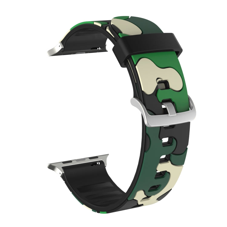 Silicone Replaceable Watch Band For Apple Watch Series 9&8&7 41mm / SE 3&SE 2&6&SE&5&4 40mm / 3&2&1 38mm(11) by buy2fix