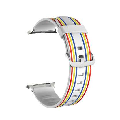 Silicone Replaceable Watch Band For Apple Watch Series 7 41mm / 6 & SE & 5 & 4 40mm / 3 & 2 & 1 38mm(14) by buy2fix