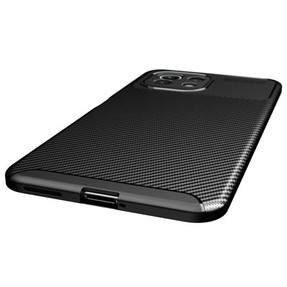 For Xiaomi Mi 11 Lite Carbon Fiber Texture Shockproof TPU Case(Blue) - Xiaomi Cases by buy2fix | Online Shopping UK | buy2fix