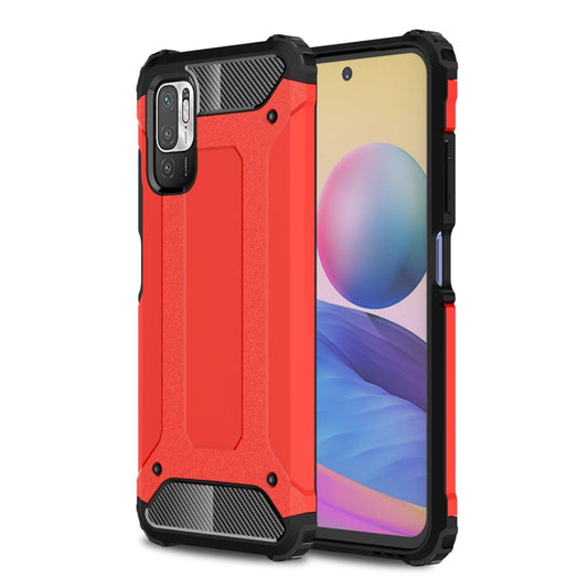 For Xiaomi Redmi Note 10 5G Magic Armor TPU + PC Combination Case(Red) - Xiaomi Cases by buy2fix | Online Shopping UK | buy2fix