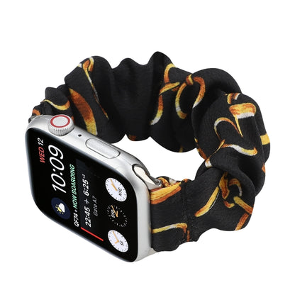 Fabric Hair Ring Watch Band For Apple Watch Ultra 49mm&Watch Ultra 2 49mm / Series 9&8&7 45mm / SE 3&SE 2&6&SE&5&4 44mm / 3&2&1 42mm(1) by buy2fix