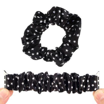 Fabric Hair Ring Watch Band For Apple Watch Ultra 49mm&Watch Ultra 2 49mm / Series 9&8&7 45mm / SE 3&SE 2&6&SE&5&4 44mm / 3&2&1 42mm(3) by buy2fix