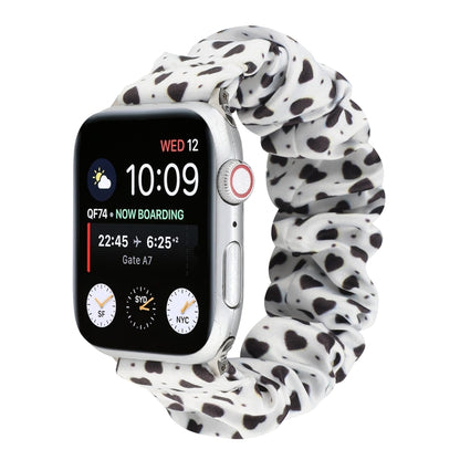 Fabric Hair Ring Watch Band For Apple Watch Series 9&8&7 41mm / SE 3&SE 2&6&SE&5&4 40mm / 3&2&1 38mm(5) by buy2fix