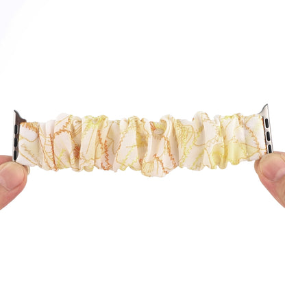 Fabric Hair Ring Watch Band For Apple Watch Ultra 49mm&Watch Ultra 2 49mm / Series 9&8&7 45mm / SE 3&SE 2&6&SE&5&4 44mm / 3&2&1 42mm(6) by buy2fix