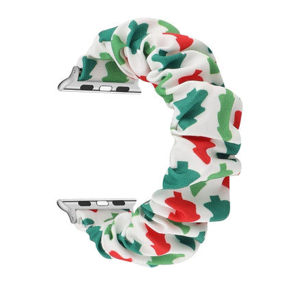 Fabric Hair Ring Watch Band For Apple Watch Series 9&8&7 41mm / SE 3&SE 2&6&SE&5&4 40mm / 3&2&1 38mm(9) by buy2fix