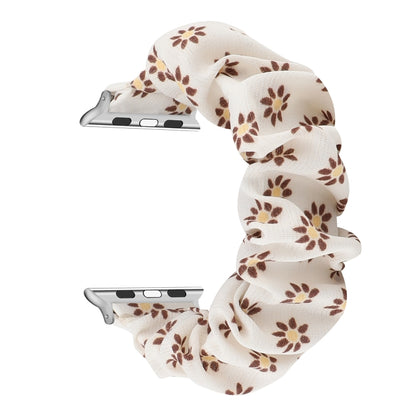 Fabric Hair Ring Watch Band For Apple Watch Ultra 49mm&Watch Ultra 2 49mm / Series 9&8&7 45mm / SE 3&SE 2&6&SE&5&4 44mm / 3&2&1 42mm(3) by buy2fix