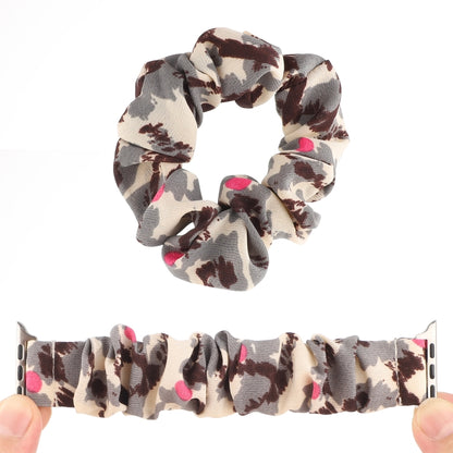 Fabric Hair Ring Watch Band For Apple Watch Ultra 49mm&Watch Ultra 2 49mm / Series 9&8&7 45mm / SE 3&SE 2&6&SE&5&4 44mm / 3&2&1 42mm(6) by buy2fix