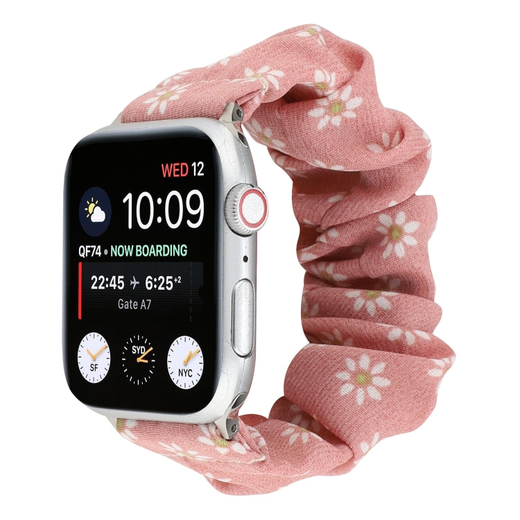 Fabric Hair Ring Watch Band For Apple Watch Ultra 49mm&Watch Ultra 2 49mm / Series 9&8&7 45mm / SE 3&SE 2&6&SE&5&4 44mm / 3&2&1 42mm(7) by buy2fix