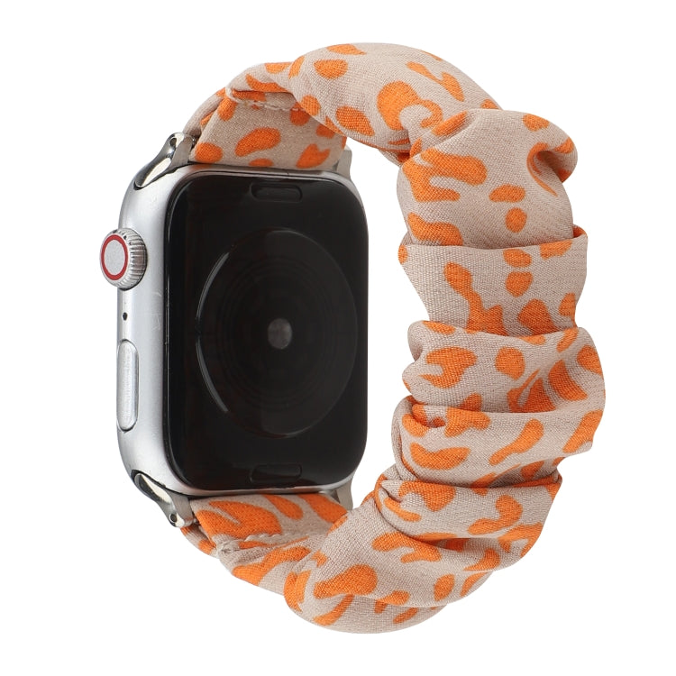 Fabric Hair Ring Watch Band For Apple Watch Series 9&8&7 41mm / SE 3&SE 2&6&SE&5&4 40mm / 3&2&1 38mm(10) by buy2fix