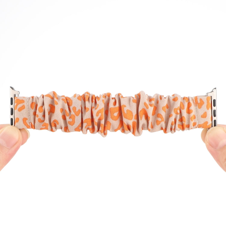 Fabric Hair Ring Watch Band For Apple Watch Series 9&8&7 41mm / SE 3&SE 2&6&SE&5&4 40mm / 3&2&1 38mm(10) by buy2fix