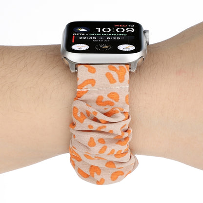 Fabric Hair Ring Watch Band For Apple Watch Series 9&8&7 41mm / SE 3&SE 2&6&SE&5&4 40mm / 3&2&1 38mm(10) by buy2fix