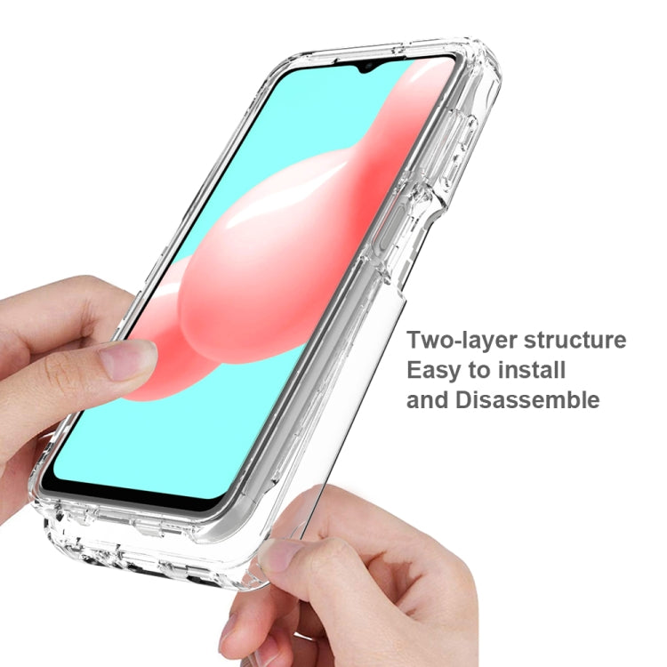 For Samsung Galaxy A32 4G Shockproof Highly Transparent PC+TPU Protective Case by buy2fix