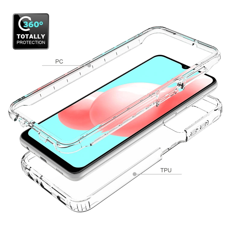 For Samsung Galaxy A32 4G Shockproof Highly Transparent PC+TPU Protective Case by buy2fix