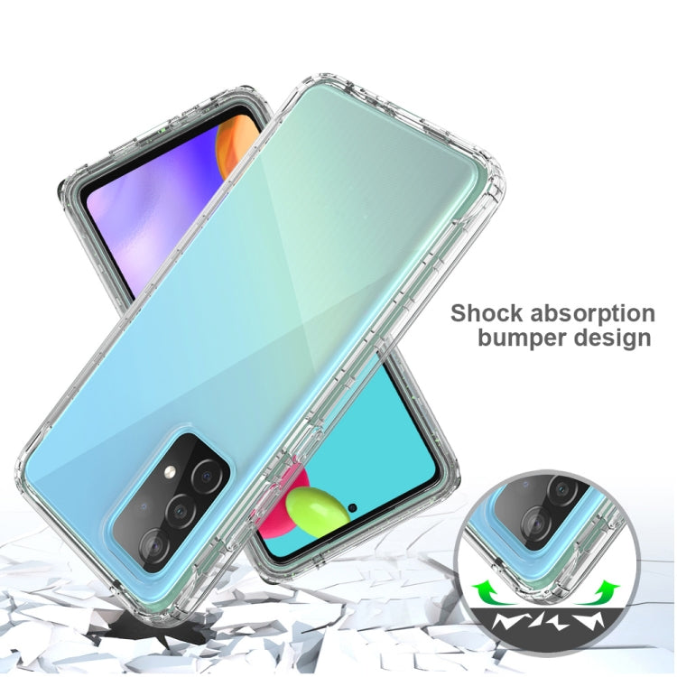 For Samsung Galaxy A52 5G / 4G Shockproof Highly Transparent PC+TPU Protective Case by buy2fix