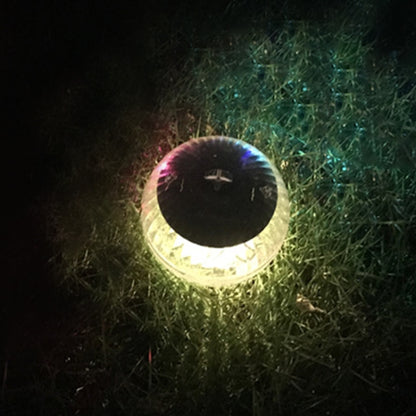 Solar Power Outdoor Pool Floating Ball Waterproof Light Garden Decoration Lamp(Warm Light) - Underwater Lights by buy2fix | Online Shopping UK | buy2fix