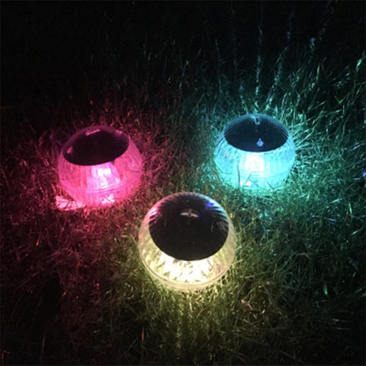 Solar Power Outdoor Pool Floating Ball Waterproof Light Garden Decoration Lamp(Colorful Light) - Underwater Lights by buy2fix | Online Shopping UK | buy2fix