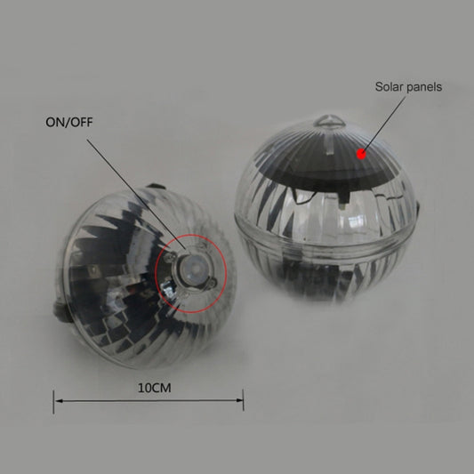 Solar Power Outdoor Pool Floating Ball Waterproof Light Garden Decoration Lamp(Colorful Light) - Underwater Lights by buy2fix | Online Shopping UK | buy2fix