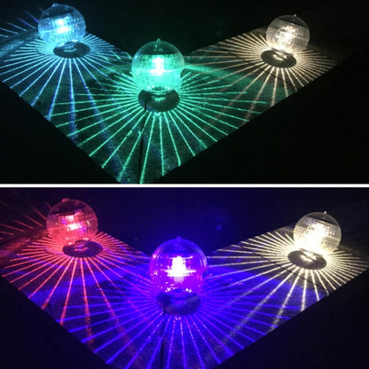 Solar Power Outdoor Pool Floating Ball Waterproof Light Garden Decoration Lamp(Warm Light) - Underwater Lights by buy2fix | Online Shopping UK | buy2fix