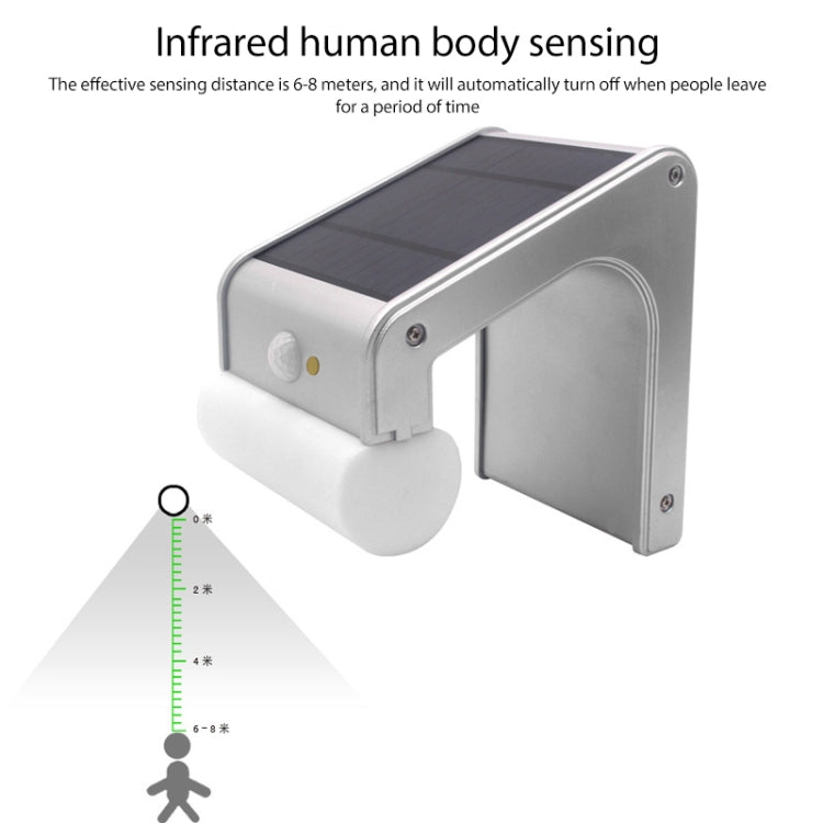 Solar Power Waterproof Human Body Induction 6-modes Remote Control Light - Solar Lights by buy2fix | Online Shopping UK | buy2fix