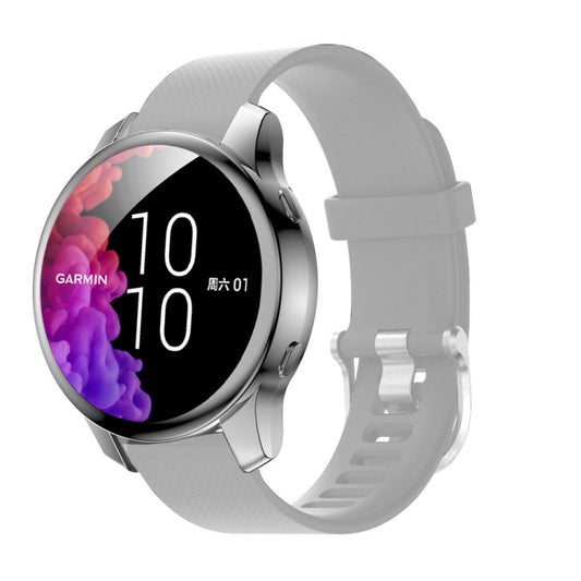Electroplating Full Coverage TPU Protective Case for Garmin Venu(Space Gray) - Watch Cases by buy2fix | Online Shopping UK | buy2fix