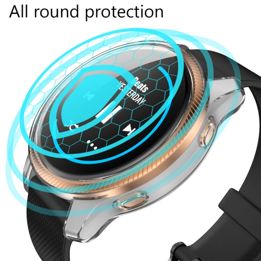Electroplating Full Coverage TPU Protective Case for Garmin Venu(Transparent) - Watch Cases by buy2fix | Online Shopping UK | buy2fix