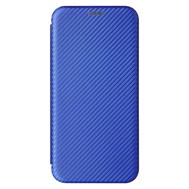 For Xiaomi Redmi Note 10 Carbon Fiber Texture Horizontal Flip TPU + PC + PU Leather Case with Card Slot(Blue) - Xiaomi Cases by buy2fix | Online Shopping UK | buy2fix