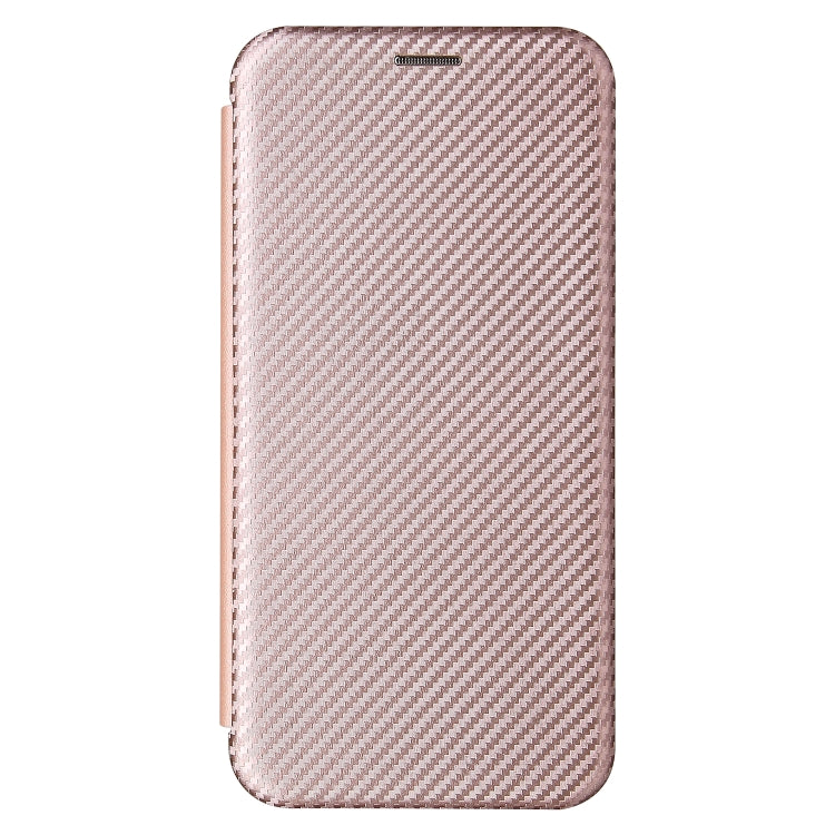 For Xiaomi Redmi Note 10 Pro Carbon Fiber Texture Horizontal Flip TPU + PC + PU Leather Case with Card Slot(Pink) - Xiaomi Cases by buy2fix | Online Shopping UK | buy2fix