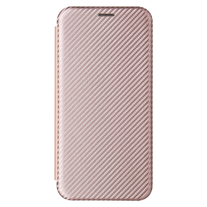 For Xiaomi Redmi Note 10 Pro Carbon Fiber Texture Horizontal Flip TPU + PC + PU Leather Case with Card Slot(Pink) - Xiaomi Cases by buy2fix | Online Shopping UK | buy2fix