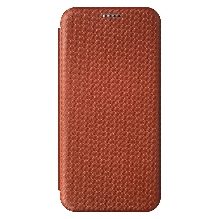 For Xiaomi Redmi Note 10 Pro Carbon Fiber Texture Horizontal Flip TPU + PC + PU Leather Case with Card Slot(Brown) - Xiaomi Cases by buy2fix | Online Shopping UK | buy2fix
