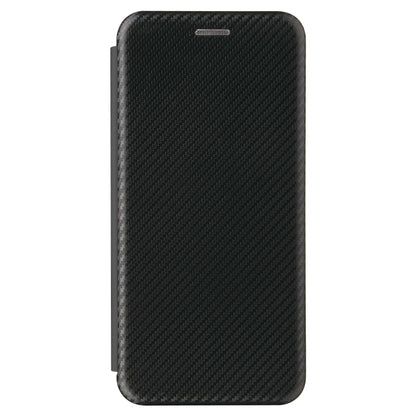 For Huawei P50 Pro Carbon Fiber Texture Horizontal Flip TPU + PC + PU Leather Case with Card Slot(Black) - Huawei Cases by buy2fix | Online Shopping UK | buy2fix